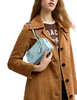 Coach Swing Zip Bag 20 Light Blue