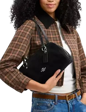 Coach Sydney Shoulder Bag Black