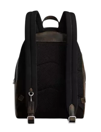 Coach Taylor Small Backpack In Loved Leather Black Brown