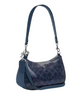 Coach Teri Mini Crossbody Bag In Signature Canvas Dark Denim