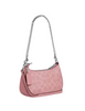 Coach Teri Mini Crossbody Bag In Signature Canvas Dusty Pink