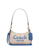 Coach Teri Mini Crossbody Bag In Signature Canvas With Coach Graphic Sand Pacific Bright Mineral