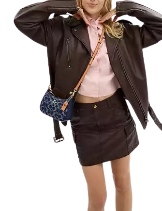 Coach Teri Mini Crossbody Bag In Signature Denim