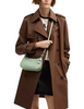 Coach Teri Mini Crossbody Bag In Signature Leather With Heart Charm Pale Green
