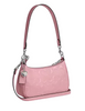 Coach Teri Mini Crossbody Bag In Signature Leather With Heart Charm Pink