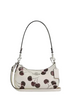 Coach Teri Mini Crossbody Bag With Cherry Print Chalk
