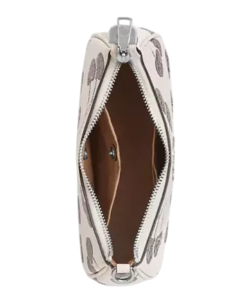 Coach Teri Mini Crossbody Bag With Cherry Print Chalk