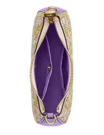 Coach Teri Mini Crossbody Bag With Floral Print Lilac