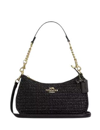 Coach Teri Shoulder Bag Black