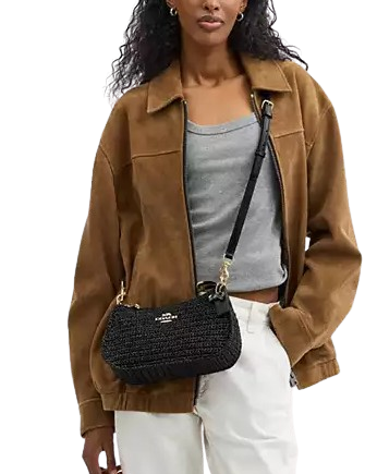 Coach Teri Shoulder Bag Black