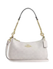 Coach Teri Shoulder Bag In Signature Canvas Challk