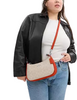 Coach Teri Shoulder Bag In Signature Canvas Sand Deep Orange
