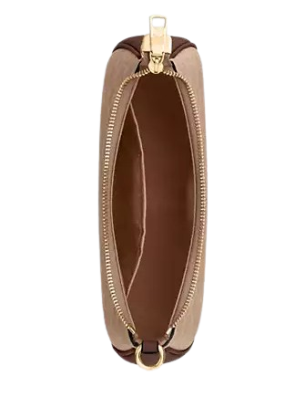 Coach Teri Shoulder Bag In Signature Canvas Tan Brown