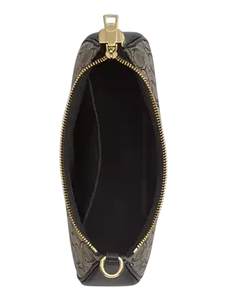 Coach Teri Shoulder Bag In Signature Jacquard Charcoal