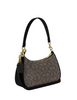 Coach Teri Shoulder Bag In Signature Jacquard Charcoal