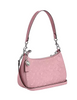 Coach Teri Shoulder Bag In Signature Leather With Heart Charm Pink