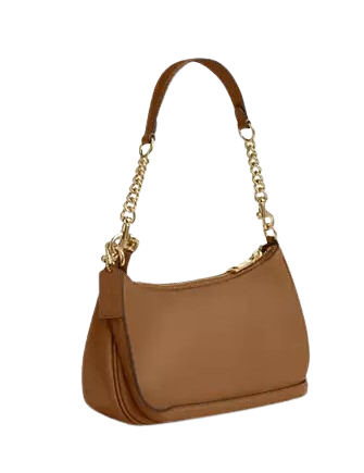 Coach Teri Shoulder Bag With Butterfly Applique Honey Brown