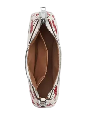 Coach Teri Shoulder Bag With Cherry Print Chalk