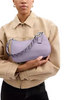 Coach Teri Shoulder Bag With Floral Applique Lilac