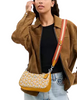 Coach Teri Shoulder Bag With Floral Print Chalk Buttercup