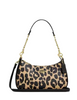Coach Teri Shoulder Bag With Leopard Print 