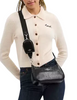 Coach Teri Shoulder Bag With Pouch Black