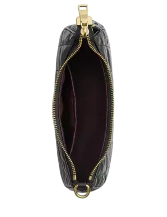 Coach Teri Shoulder Bag With Quilting Black