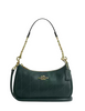 Coach Teri Shoulder Bag With Quilting Dark Teal