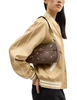 Coach Teri Shoulder Bag With Rivets Dark Stone