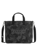 Coach Tote Bag 38 With Camo Print Grey