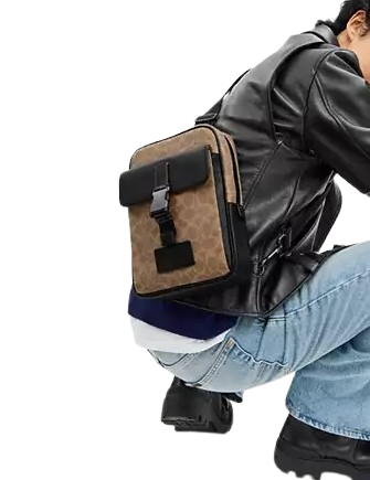Coach Track Pack In Signature Canvas | Brixton Baker Coach Track Pack In Signature Canvas | Brixton Baker