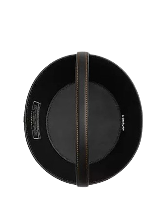 Coach Trick Or Treat Bucket In Signature Canvas With Halloween Graphic Charcoal Black