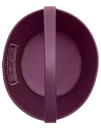 Coach Trick Or Treat Bucket With Halloween Owl In Regenerative Cotton Plum