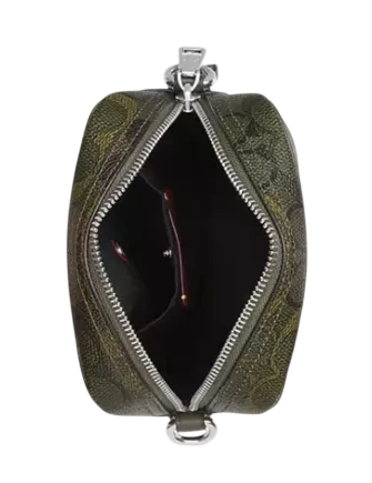 Coach Tristan Crossbody Bag 14 In Signature Camo Print Green