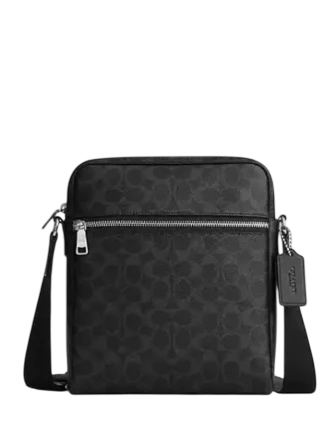 Coach Tristan Crossbody Bag 22 In Signature Canvas Black