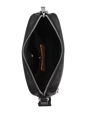Coach Tristan Crossbody Bag 22 In Signature Canvas Black