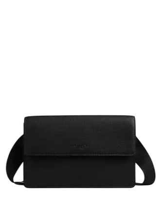 Coach Turner Flap Crossbody Bag Black