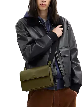 Coach Turner Flap Crossbody Bag Olive
