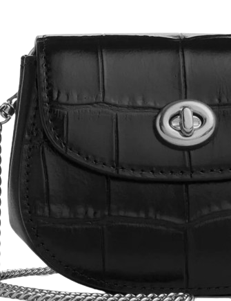 coach croco backpack turnlock Coach Turnlock Card Case