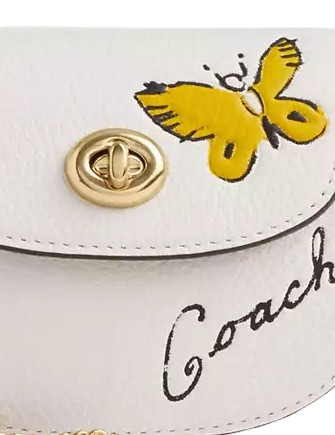Coach Turnlock Card Case With Sketch Print | Brixton Baker Coach Turnlock Card Case With Sketch Print | Brixton Baker