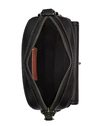 Coach Turnlock Crossbody Bag Black