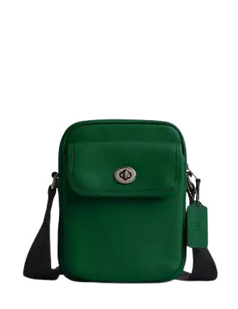 Coach Turnlock Crossbody Bag Shamrock