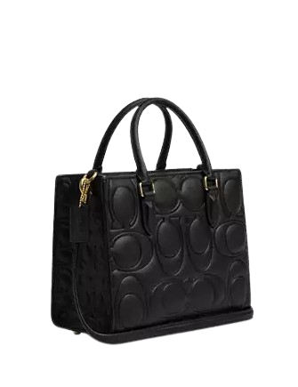 Coach Warner Backpack In Signature Canvas Denim Midnight Navy