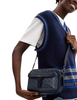 Coach Warner Crossbody Bag In Signature Canvas Denim Midnight Navy