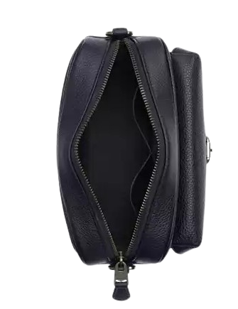 Coach Warner Crossbody Bag In Signature Canvas Denim Midnight Navy