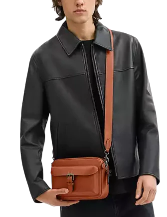 Coach Warner Crossbody Bag Tan