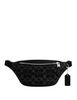 Coach Warren Mini Belt Bag In Signature Denim Black