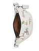 Coach Warren Mini Belt Bag With Surf Print Chalk