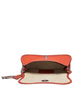 Coach Wavy Dinky Bag In Coachtopia Leather Deep Orange