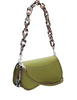 Coach Wavy Dinky Bag In Coachtopia Leather Olive Green